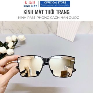 Kính Thời Trang Dòng Unisex Mắt Phẳng Vuông Trẻ Trung Cá Tính Thích Hợp Cho Nam Nữ -M42- SALE 49%
