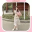 Váy tiểu thư, váy tiểu thư sang chảnh vintage dáng dài có ống tay chất voan hoa cao cấp mềm mịn thanh lịch - GEMMY