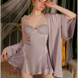 V16 váy Ngủ Cho Nữ Chất Lụa Tơ Mềm Mại Dây Đan Chéo Hai Bên Eo Cao Cấp Kèm Đệm Mút Phương Linh Underwear