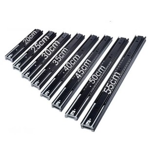 Bộ thanh ray bi trượt 3 tầng bản to 4,5 cm nhập khẩu nguyên bộ các size 20 đến 50cm chắc khoẻ