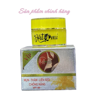 Kem HITOMI mụn thâm liền sẹo chống nắng 10gram