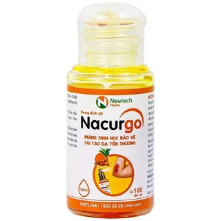 [🔥CHÍNH HÃNG CÓ QUÀ] Dung Dịch Xịt Nacurgo Kháng Khuẩn, Tái Tạo Da - Chai 12ml