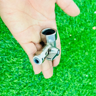 Bộ Chia Nước, Khoá cấp nước inox KANGAROO chính hãng - Dây 6 [ dập nổi chữ Kangaroo ]