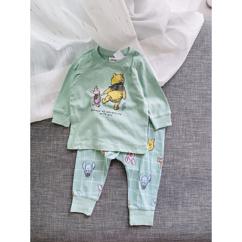 Bộ đồ thu đông bé sơ sinh NB–12/18M C6043 hoạ tiết đáng yêu 3–11kg