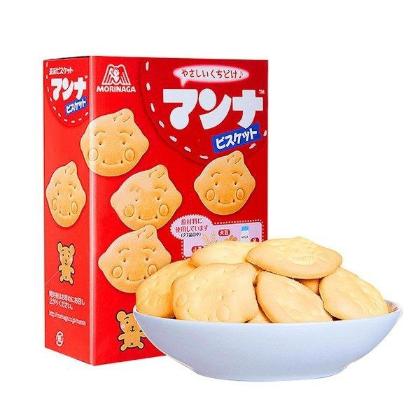 Bánh quy mặt cười Morinaga Nhật bản cho bé từ 9 tháng