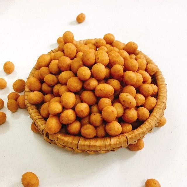 Đậu Phộng Da Cá Cốt Dừa Túi Zip Thơm Ngon Giòn Bùi 250gr - 500gr