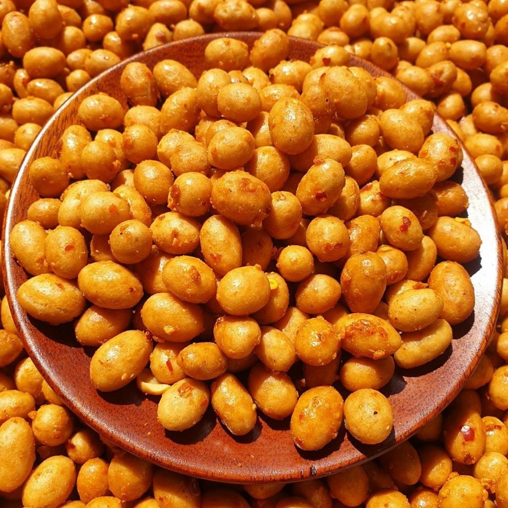 Đậu Phộng Da Cá Cốt Dừa Túi Zip Thơm Ngon Giòn Bùi 250gr - 500gr