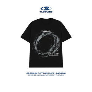 Áo thun Oversize TL - VORTEX - 260GSM chất liệu 100% COTTON- MẪU 26