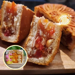 Bánh Trung Thu Thập Cẩm Chay 200gr Tân Dân Lợi