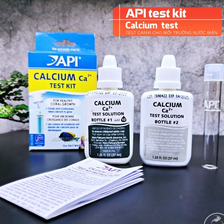 API - Calcium (Ca2+) Test Kit | Bộ Test Canxi Đo hàm lượng Canxi Cho Hồ ...