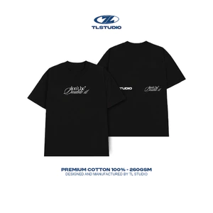 Áo thun Oversize TL - DON'T BE DOUBLE IT - 260GSM chất liệu 100% COTTON- MẪU 22