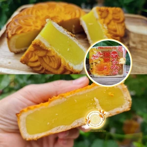 Bánh Trung Thu Đậu Xanh Chay Tân Dân Lợi 0 trứng 200gr