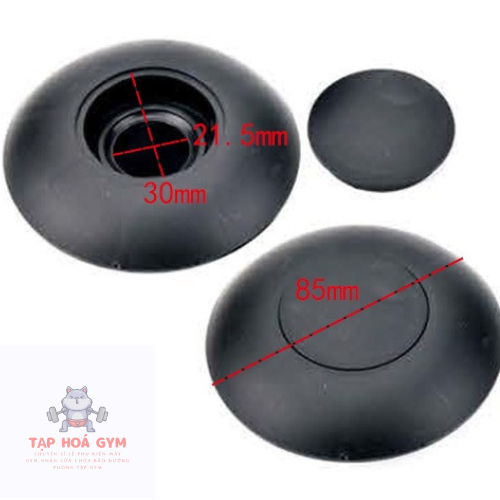 Nắp bịt quả lô cao cấp cho máy tập gym(1 bộ lắp cho 1 quả lô)