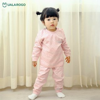 Bộ Nỉ Dài Tay Khuy Cài UalaRogo UR3651 Cho Bé