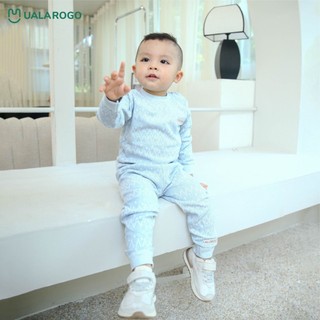 Bộ Nỉ Dài Tay Khuy Cài UalaRogo UR3651 Cho Bé