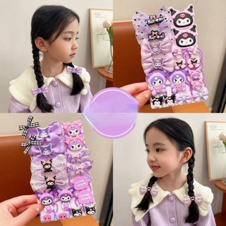Set 16 Dây Cột Tóc Kuromi Hoạt Hình Siêu KuteDây Buộc Tóc Cao Su Co Giãn Dễ Thương Cho Bé Gái Mẫu Mới 2024 🌸 tuyển sỉ🌸
