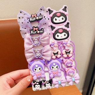 Set 16 Dây Cột Tóc Kuromi Hoạt Hình Siêu KuteDây Buộc Tóc Cao Su Co Giãn Dễ Thương Cho Bé Gái Mẫu Mới 2024 🌸 tuyển sỉ🌸