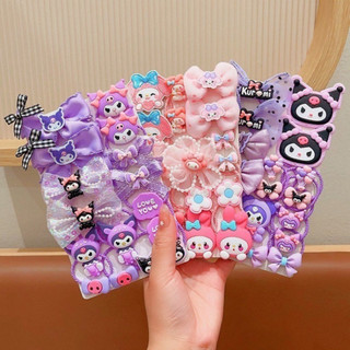 Set 16 Dây Cột Tóc Kuromi Hoạt Hình Siêu KuteDây Buộc Tóc Cao Su Co Giãn Dễ Thương Cho Bé Gái Mẫu Mới 2024 🌸 tuyển sỉ🌸