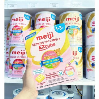Sữa Bột Meiji Nhật Bản Nhập Khẩu Dạng Thanh và Lon 800g Chính Hãng Cho Bé