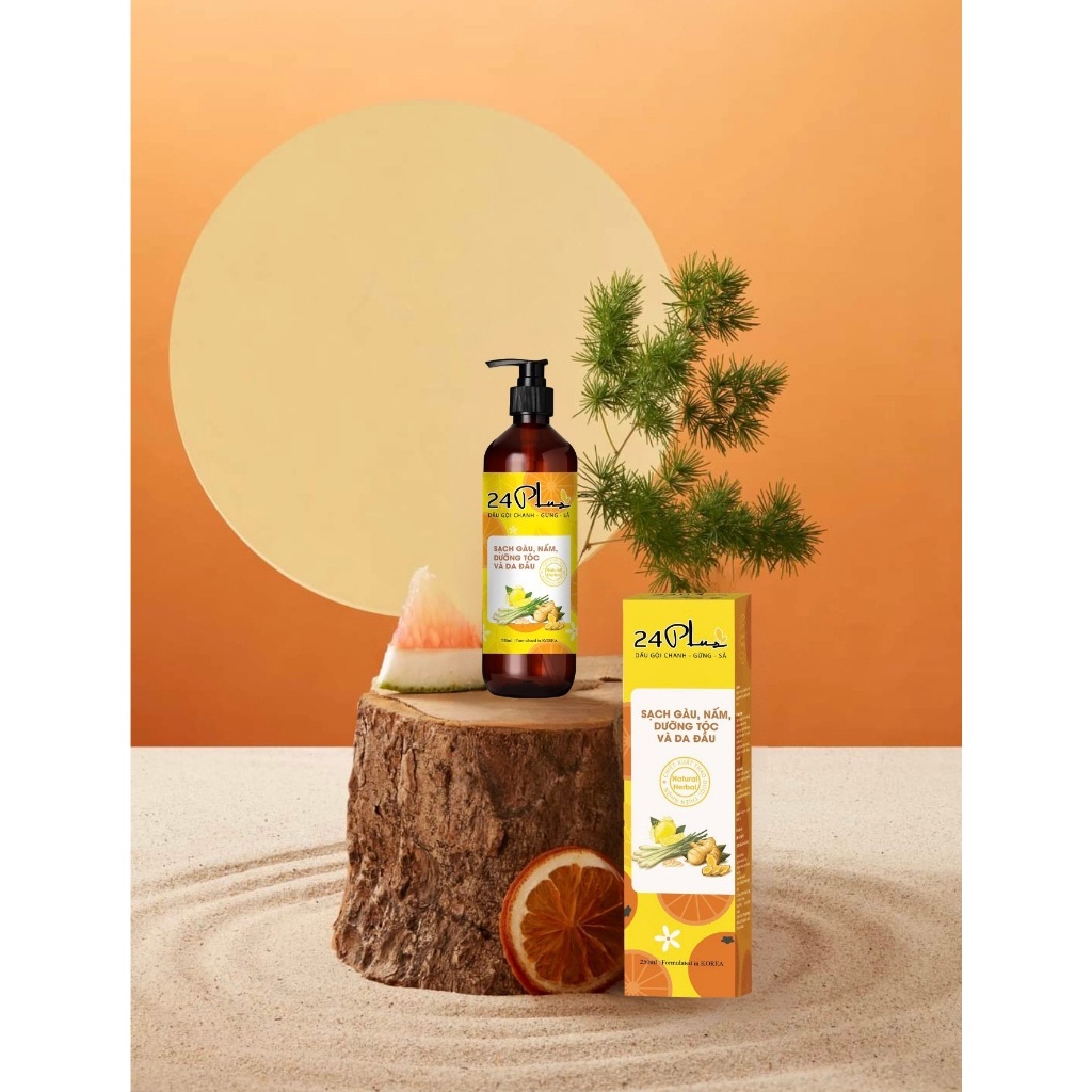 10  BỊCH GỘI BƯỞI 70ML.24Plus Ngăn Ngừa Rụng Tóc, Thúc đẩy quá trình mọc tóc.