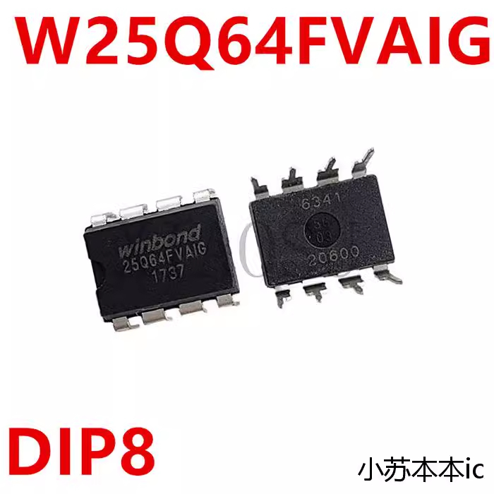 [B54] Winbond W25Q64FVAIG 25Q64FVAIG 25Q64 bios cắm 64Mbits 8Mbyte điện ...
