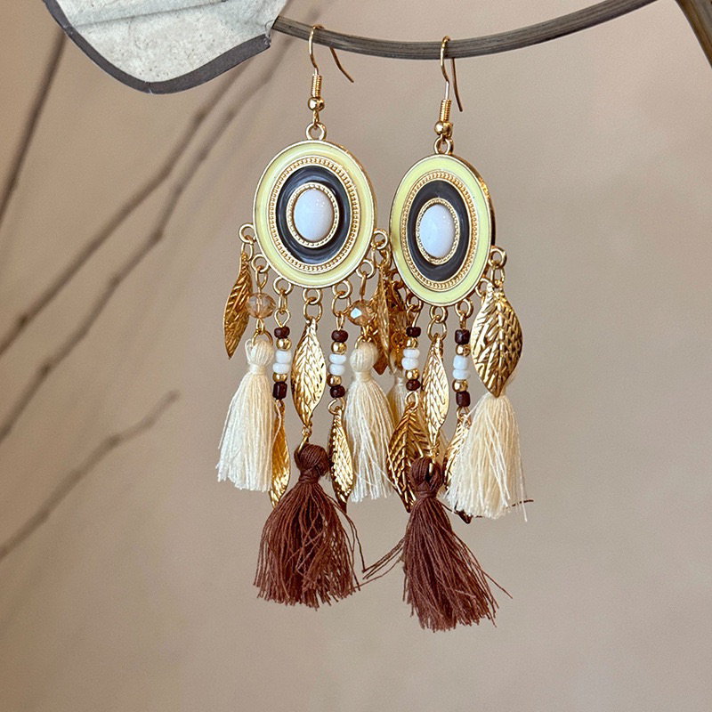 Bông Tai / Khuyên tai BoHo VinTage Thời Trang Nữ Du Lịch Tiệm Nhà Liin