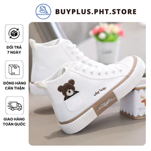 Giày thể thao nam nữ Sneaker vải Canvas Đế Cao Su đúc Chống Trơn (fom ôm, tăng 2 size)