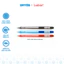 Hộp 20 bút bi 0.7 LEADERART UNID, siêu êm mượt chống mỏi tay.