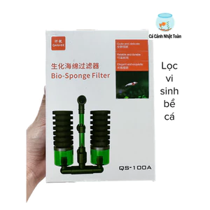 LỌC SỦI VI SINH BIO HỒ TÔM TÉP THỦY SINH QS 100A QANVEE