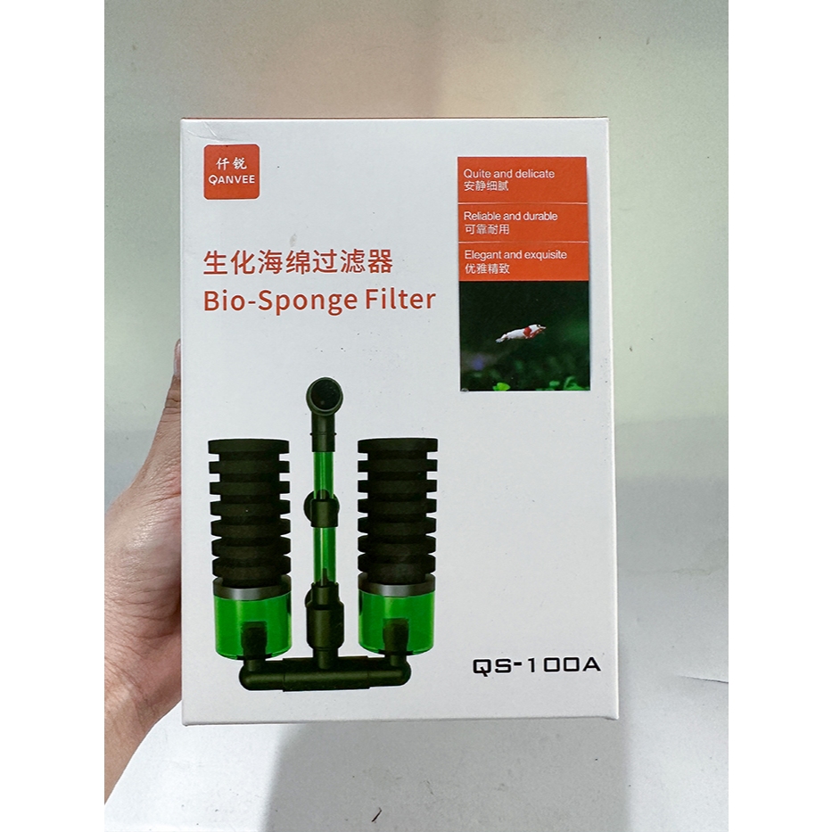 LỌC SỦI VI SINH BIO HỒ TÔM TÉP THỦY SINH QS 100A QANVEE