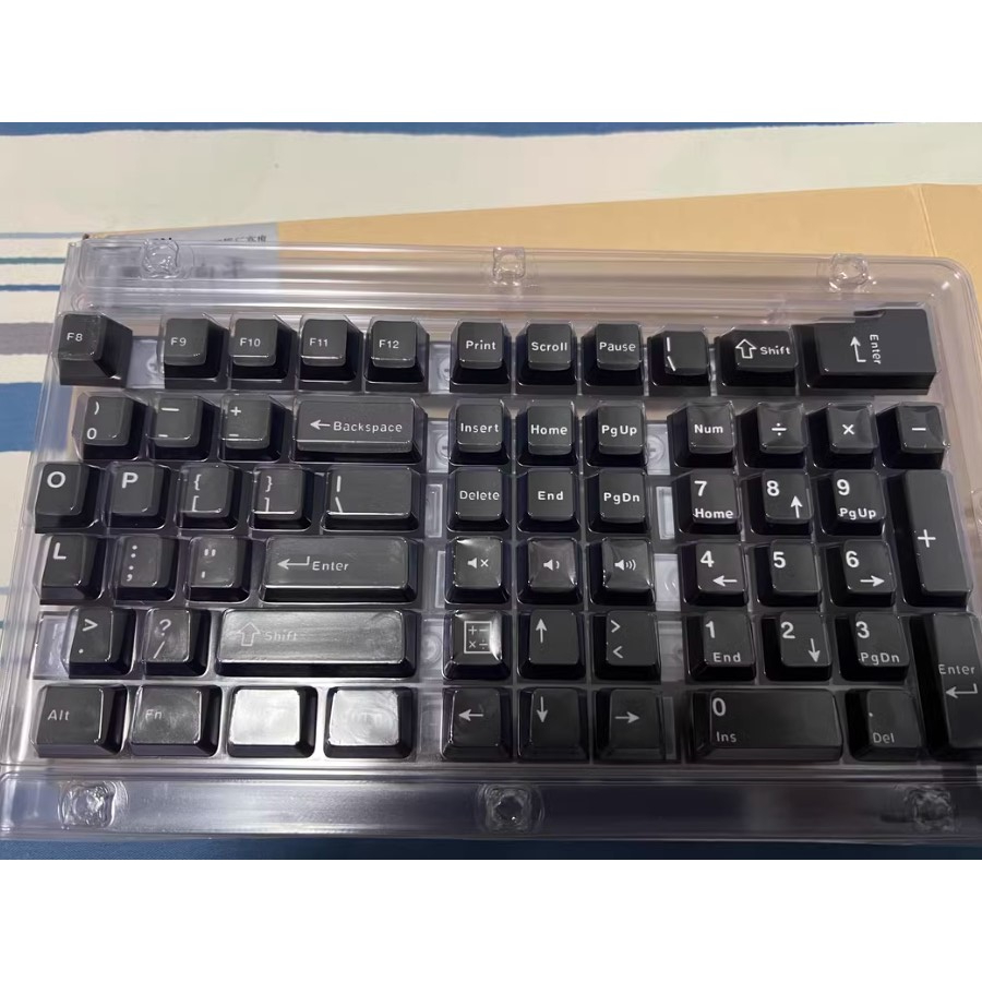 Bộ Keycap Nhựa PBT Cao Cấp In Double Shoot, Profile Cherry Bộ 126 Nút Phù Hợp Nhiều Layout | BigBuy360 - bigbuy360.vn