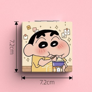 Gương Mini Trang Điểm Cầm Tay Dạng Gập Thiết Kế Hai Mặt Cỡ Nhỏ Có Thể Gấp Gọn Bỏ Túi Tiện Lợi 88829