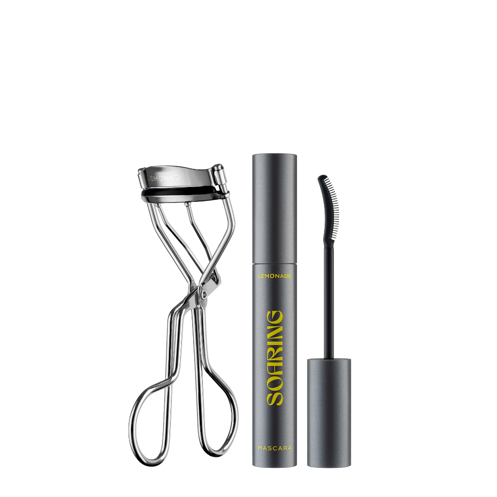 Ảnh Combo LEMONADE Chuốt mi tơi dài lâu trôi SoaringMascara 6ml và Kẹp mi cong lâu Curler 22g 2