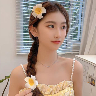 Kẹp Cài Tóc Hoa Sứ Xốp Nhiều Màu Sắc Tiện Lợi Mang Đi Du Lịch
