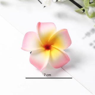 Kẹp Cài Tóc Hoa Sứ Xốp Nhiều Màu Sắc Tiện Lợi Mang Đi Du Lịch