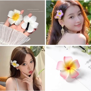 Kẹp Cài Tóc Hoa Sứ Xốp Nhiều Màu Sắc Tiện Lợi Mang Đi Du Lịch