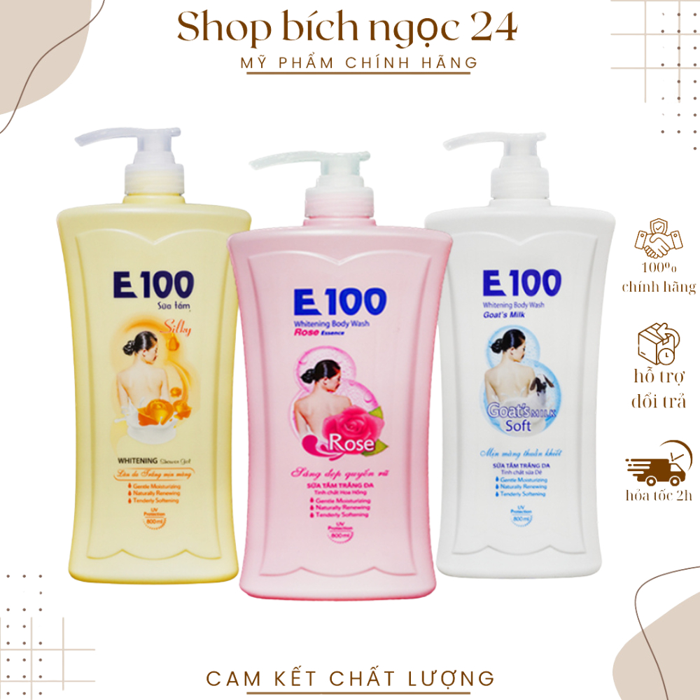 Sữa tắm E100 1.2L - Cho Làn Da Mịn Màng Tươi Sáng
