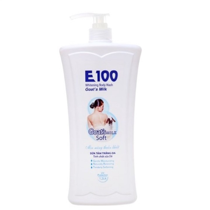 Sữa tắm E100 1.2L - Cho Làn Da Mịn Màng Tươi Sáng