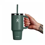 Bình Giữ Nhiệt Hydro Flask 40oz (1182ml) All Around Travel Tumbler Có Kèm Ống Hút Season 2024 - TT40PS - Hàng Chính Hãng — ảnh 8