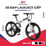 [Tặng Full Phụ Kiện] Xe Đạp Leo Núi Laux Jack Gấp Gọn 26inch - Tốc Độ Thay Đổi, Chống Sốc, Phanh Đĩa - Hàng Chính Hãng — ảnh 1