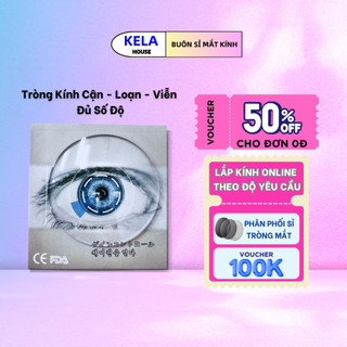 Tròng Kính Cận Râm Kela House Nhiều Màu Thời Trang Phản Quang Chống UV Chống chói Chống Lóa