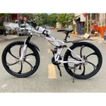 [Tặng Full Phụ Kiện] Xe Đạp Leo Núi Laux Jack Gấp Gọn 26inch - Tốc Độ Thay Đổi, Chống Sốc, Phanh Đĩa - Hàng Chính Hãng — ảnh 6