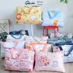 Bộ chăn gối cho bé mầm non Gia An home decor gấp gọn 5 trong 1 size 70x120cm 70x140cm cho bé [Chăn to hơn] — ảnh 8
