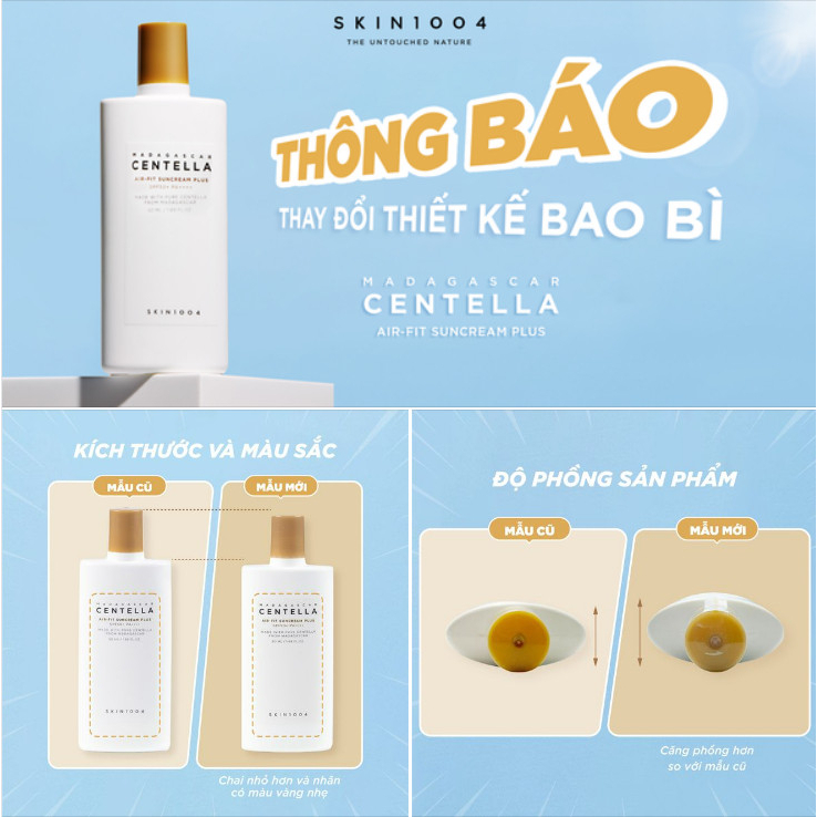 Ảnh Kem Chống Nắng Skin1004 Madagascar Centella Air-Fit Suncream Plus 50ML & 20ML 1