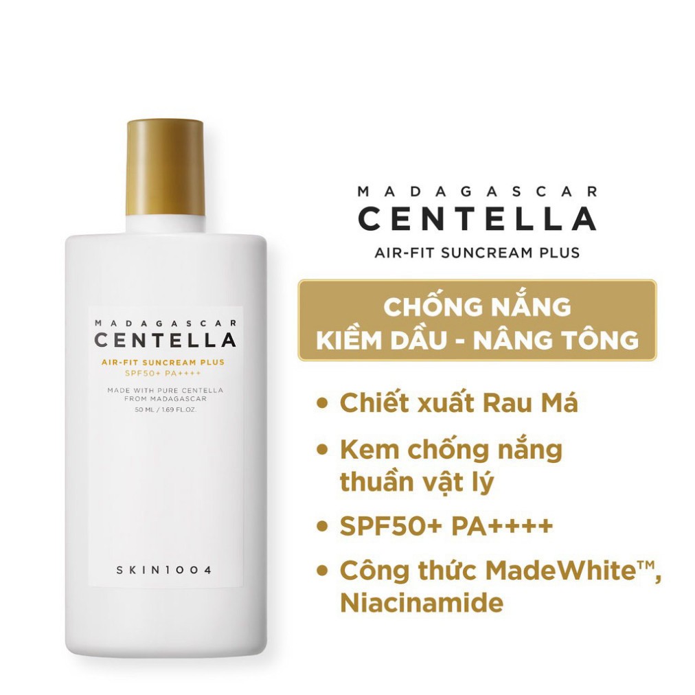 Ảnh Kem Chống Nắng Skin1004 Madagascar Centella Air-Fit Suncream Plus 50ML & 20ML 3