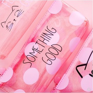 Túi Đựng Bút Mèo Feeling Good Giá Sỉ - Thỏ Hồng VPP