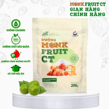 Đường ăn kiêng không calo monkfruit la hán quả cho người ăn kiêng giảm cân eat clean keto tiểu đường