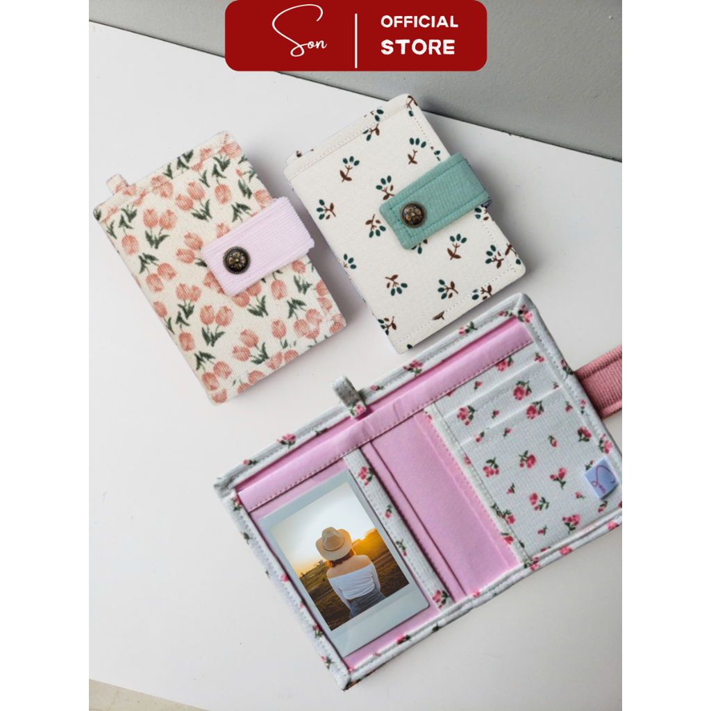 🍀[𝗧𝗔̣̆𝗡𝗚 𝗞𝗘𝗬𝗖𝗛𝗔𝗜𝗡 𝗛𝗔𝗡𝗗𝗠𝗔𝗗𝗘] VÍ ẢNH Gấp Đôi Phong Cách Minimalism Đơn Giản Và Tinh Tế