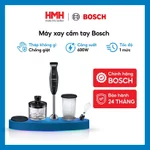 [CHÍNH HÃNG] Máy Xay Cầm Tay Bosch 600W 1 mức tốc độ Màu đen Nhỏ gọn Tiện lợi Dễ vệ sinh Bảo Hành 24 Tháng HMH.MSM2650B — ảnh 2