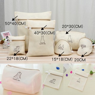 Combo 6 Túi Lưới Giặt Đồ - Tiện Dụng Máy Giặt Bảo Vệ Quần Áo Loại 1  Cao Cấp 2 Lớp Có Khóa - Kho Sỉ Gia Dụng Alulu